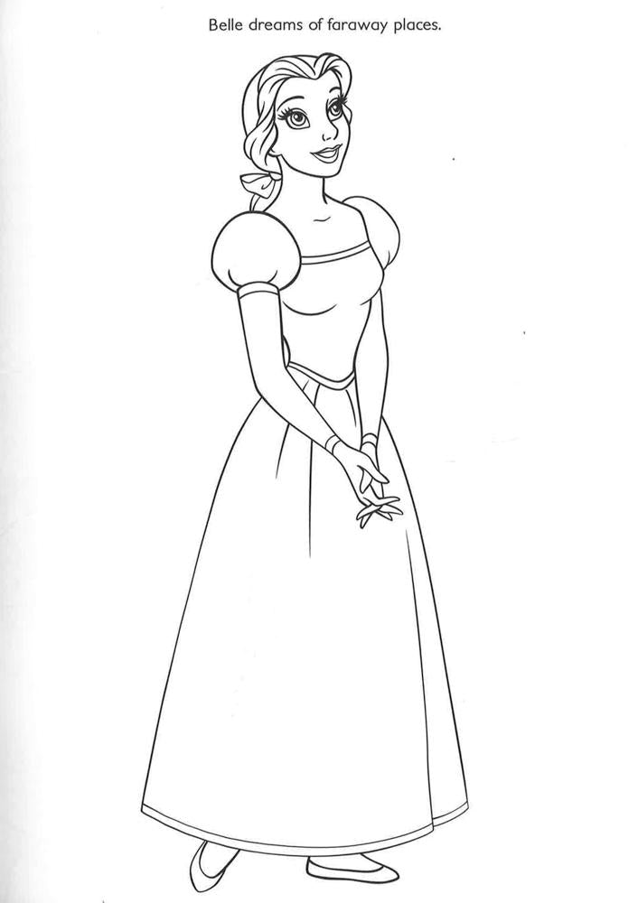 Disney princess color ever after â