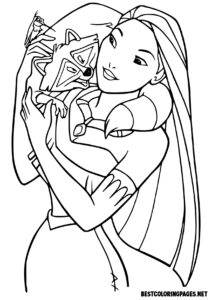 Princess coloring pages