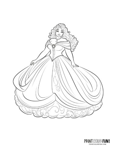 Princess coloring pages spectacular color clipart are a gateway to fairytale adventures at