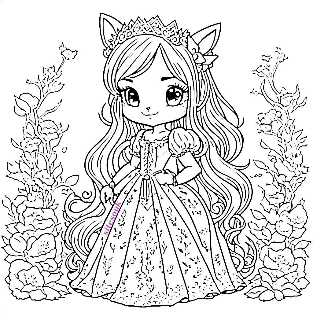 Free download easter bunny coloring page