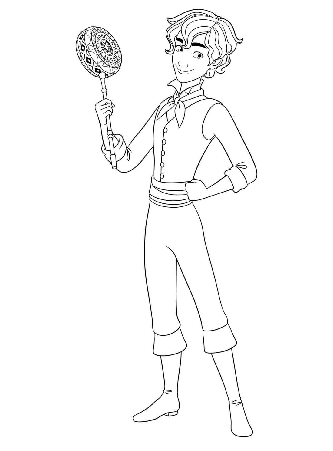 Elena of avalor coloring pages