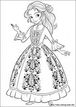 Elena of avalor coloring pages on coloring