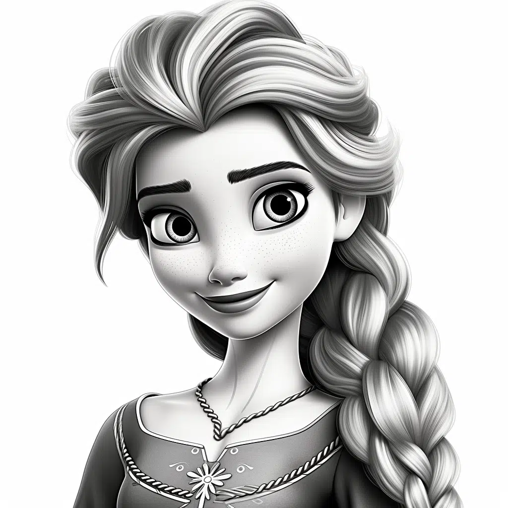 Best elsa coloring pages for frozen fans