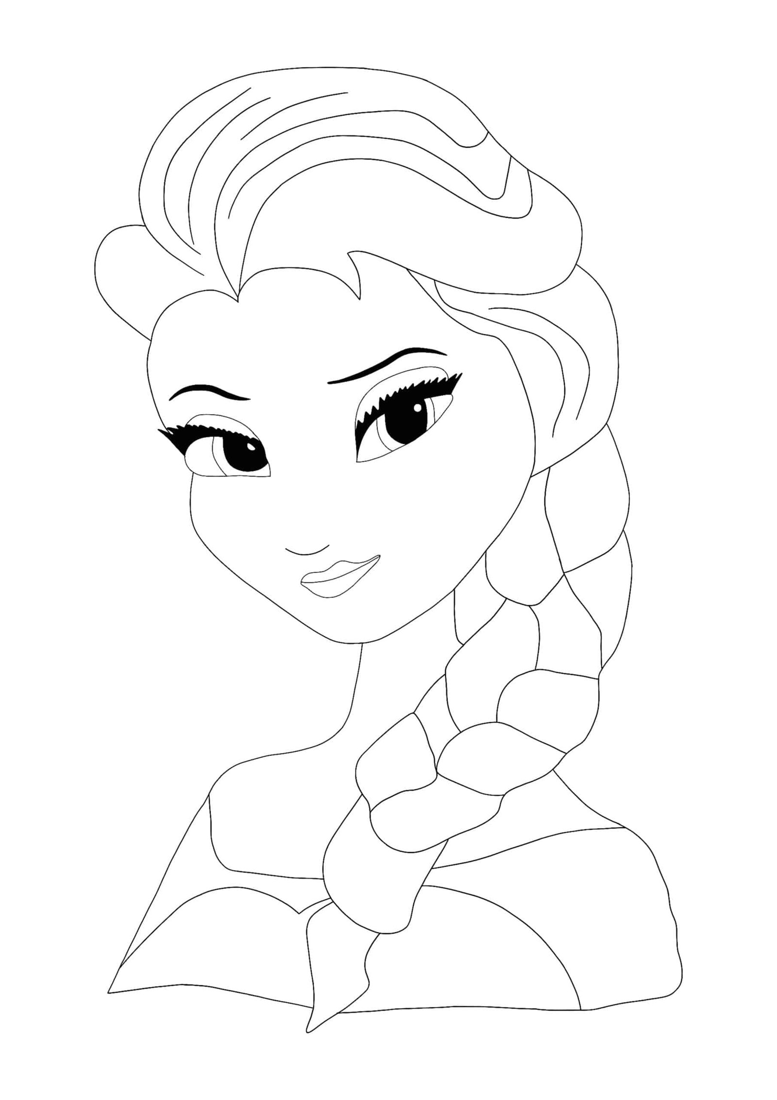 Princess elsa coloring pages