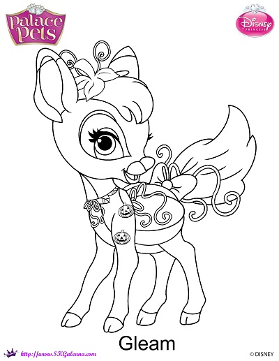 Free halloween coloring page featuring gleam â