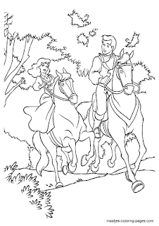 Everything horse and pony free horse and disney princess coloring pages cinderella and major