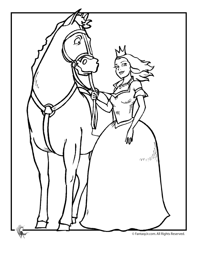 Coloring pages for girls young old woo jr kids activities childrens publishing