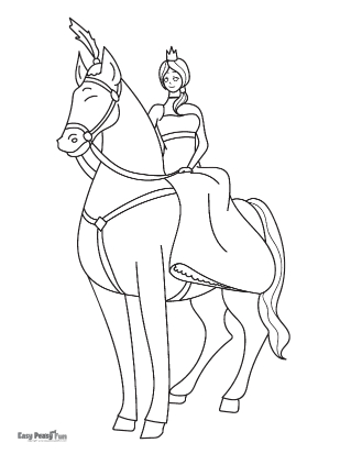 Princess coloring pages