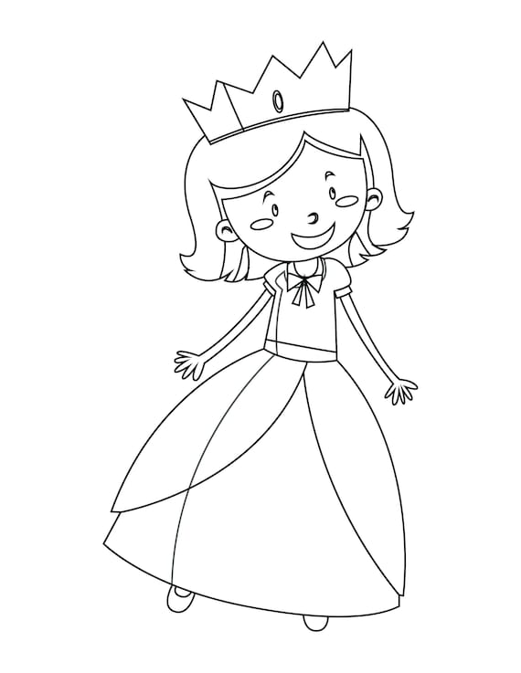 Princess coloring pages