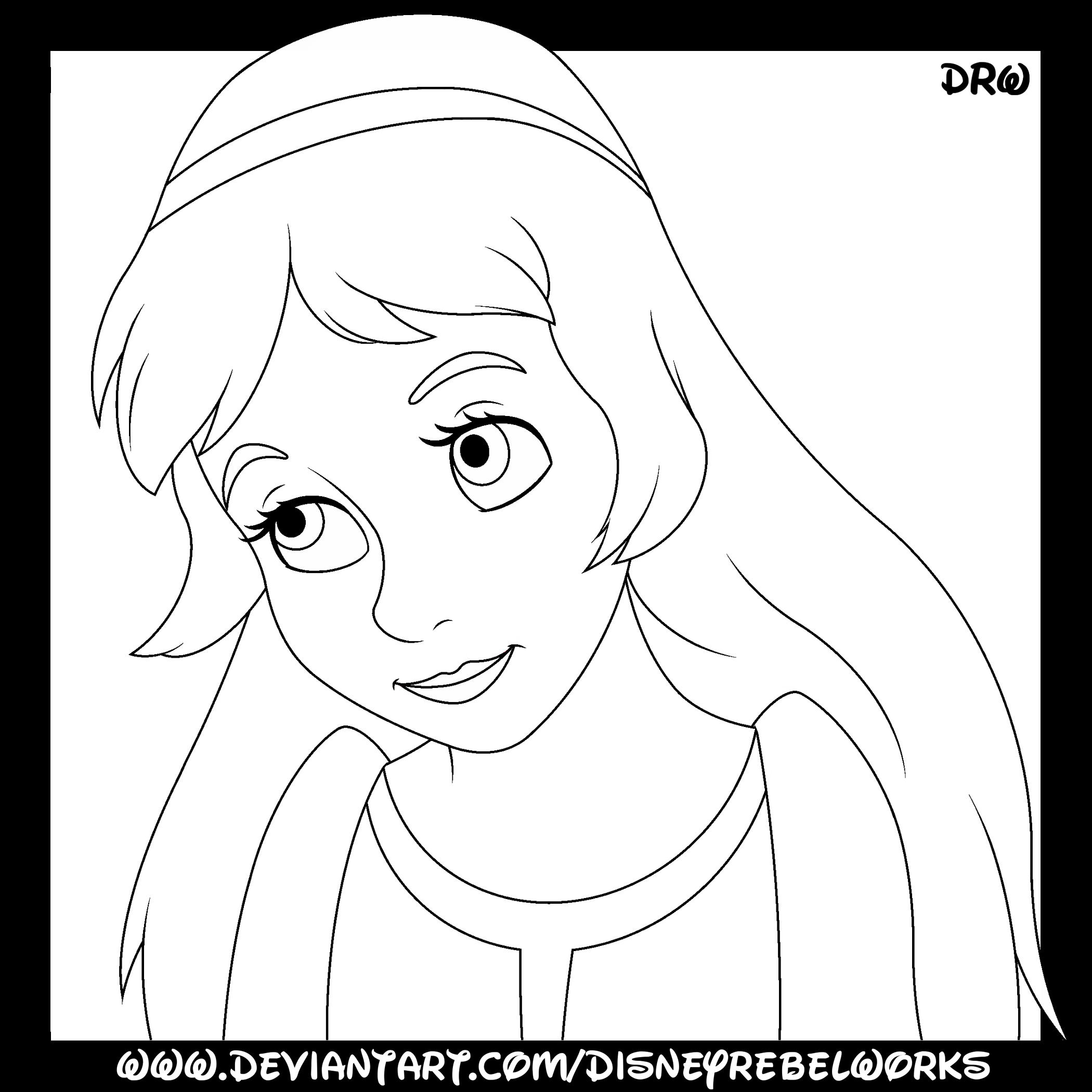 Disney coloring page