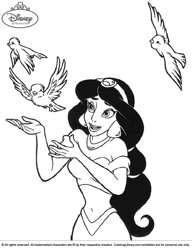 Colouring page