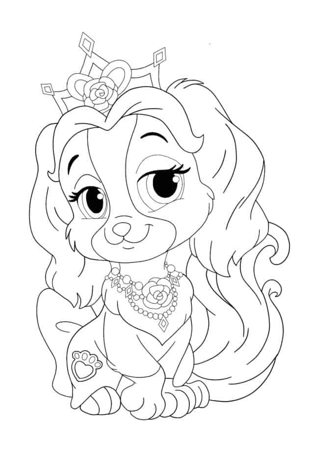 Princess coloring pages