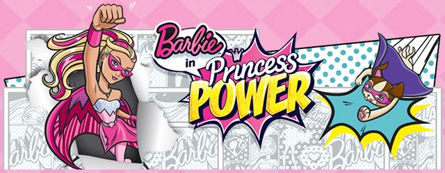 Barbie in princess power coloring pages