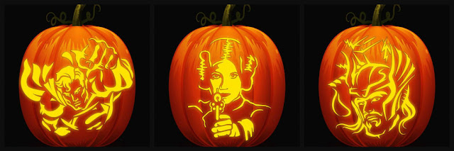 A geek daddy fantastic pumpkin carving templates