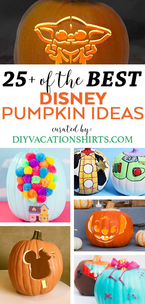 Disney pumpkins for halloween
