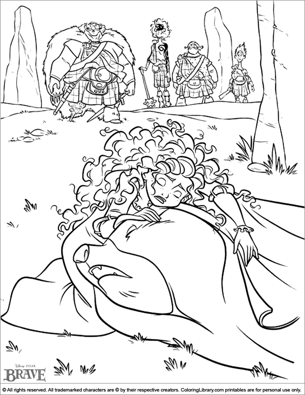 Free coloring page