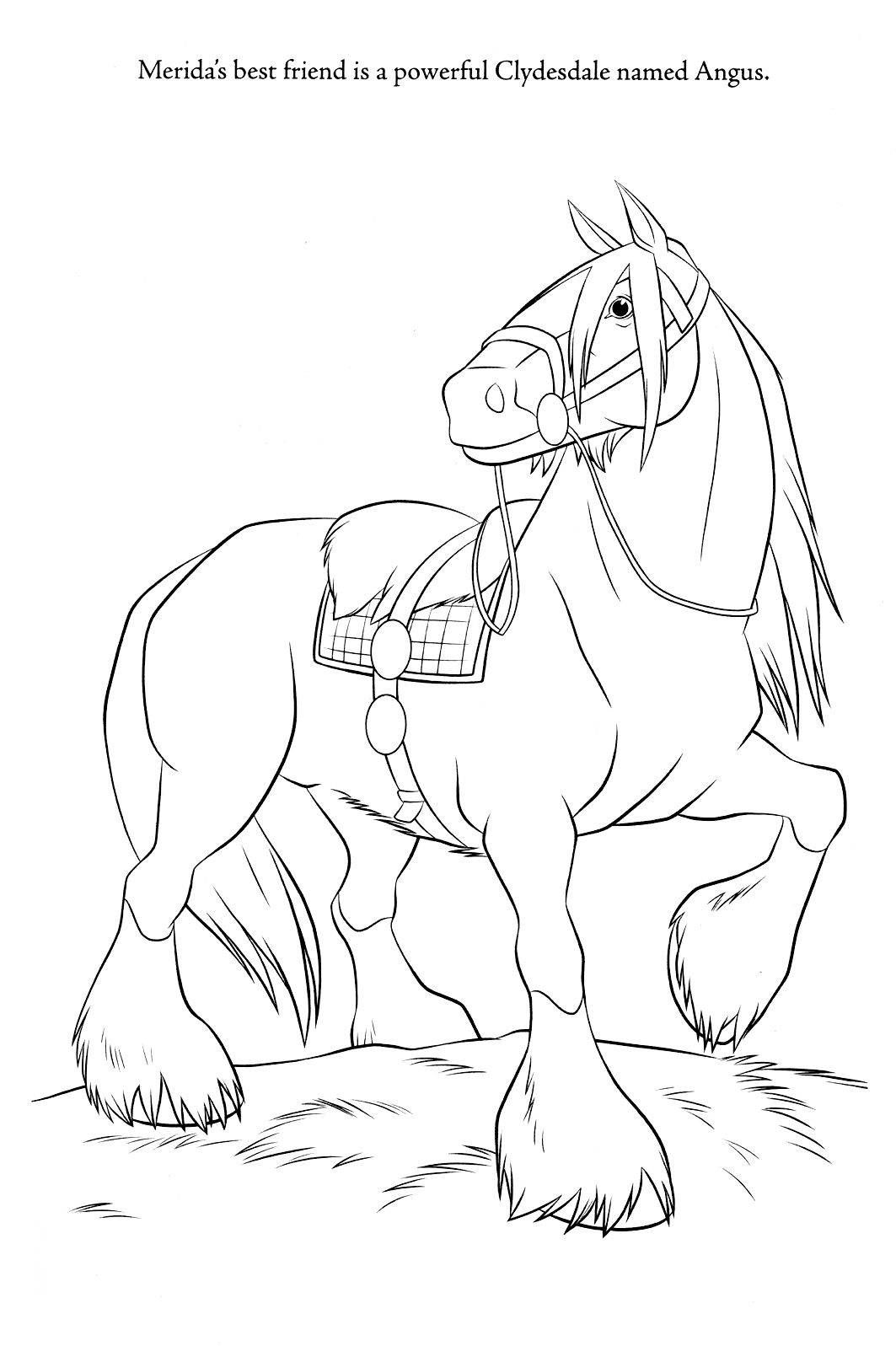 Brave coloring pages