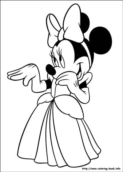 Minnie mouse coloring pages minnie mouse coloring pages disney princess coloring pages princess coloring pages