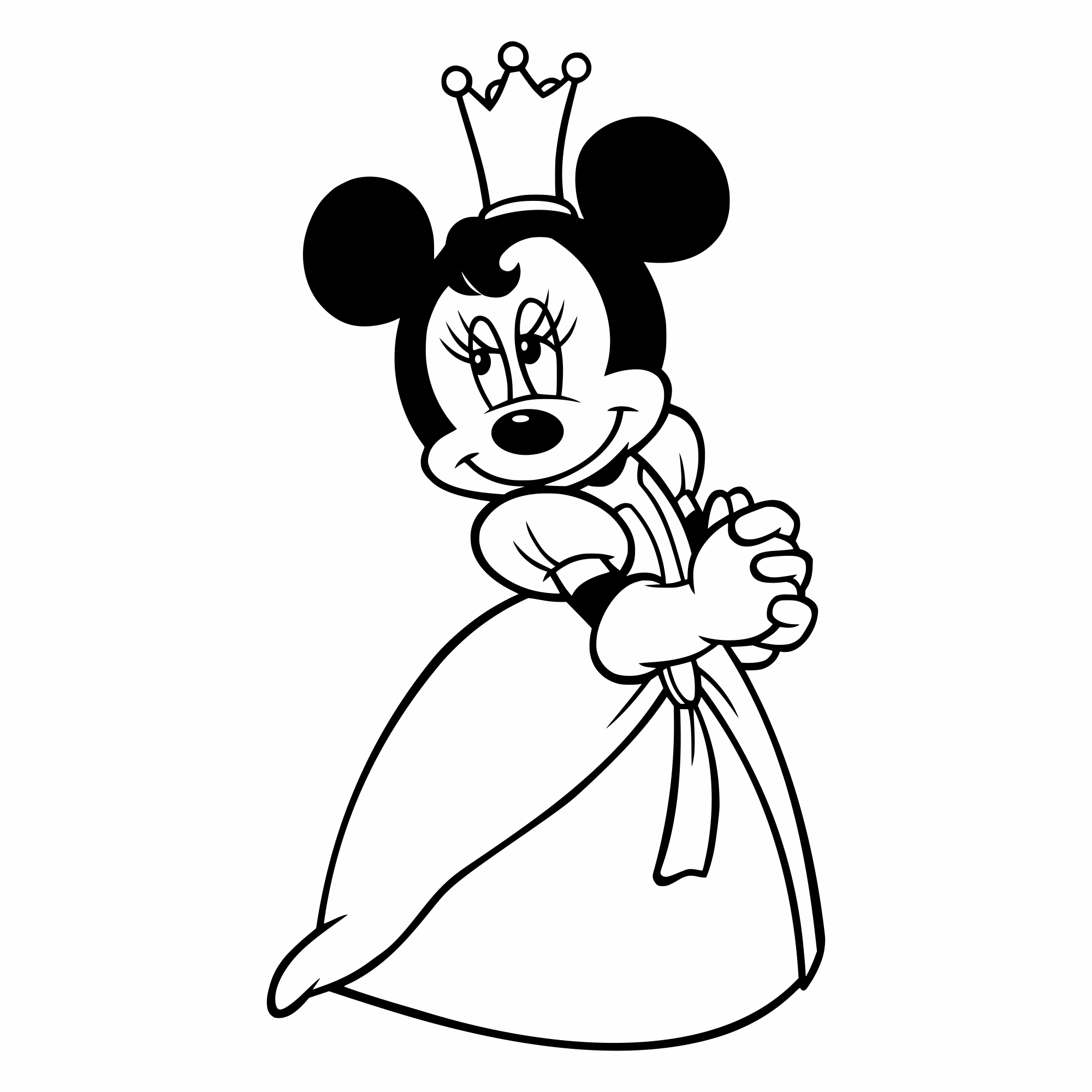Minnie mouse svg minnie mouse birthday princess svg minni