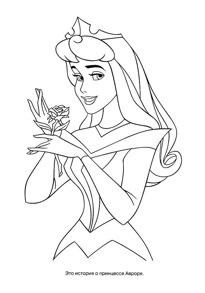 Online coloring pages princess coloring princess aurora cartoon character