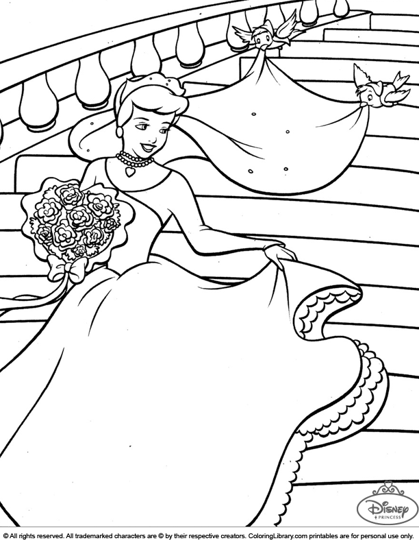 Online coloring page