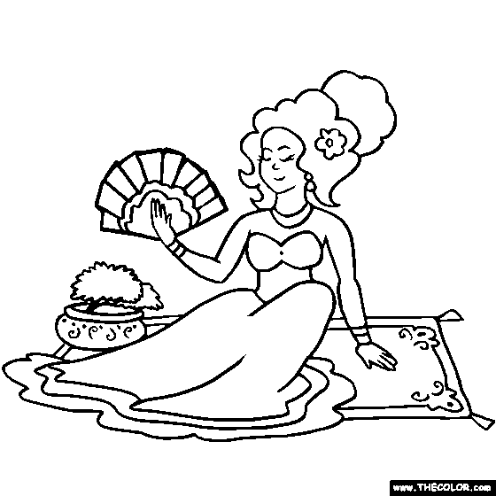 Prince and princess online coloring pages
