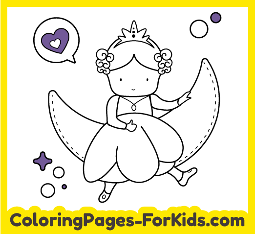 Online princess coloring pages