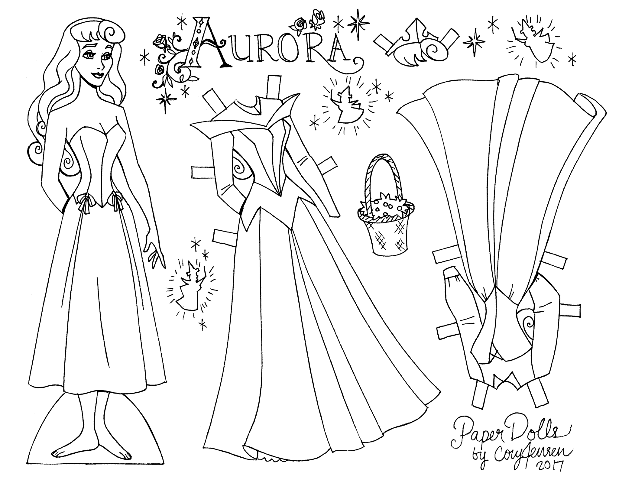 Image may contain drawing princess paper dolls disney paper dolls paper dolls