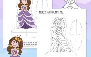 Princess paper doll archives mrs merry