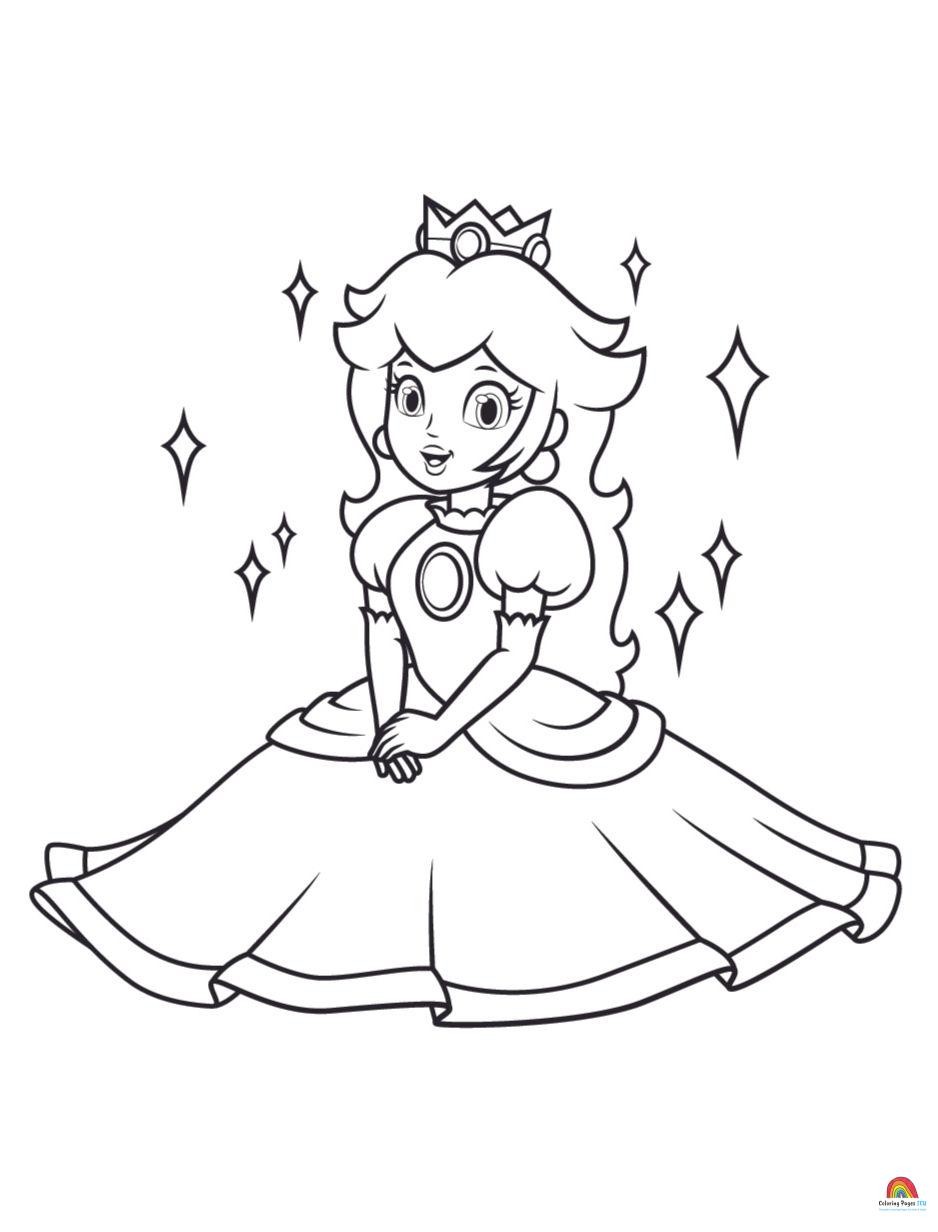 Unlock your imagination printable princess coloring pages