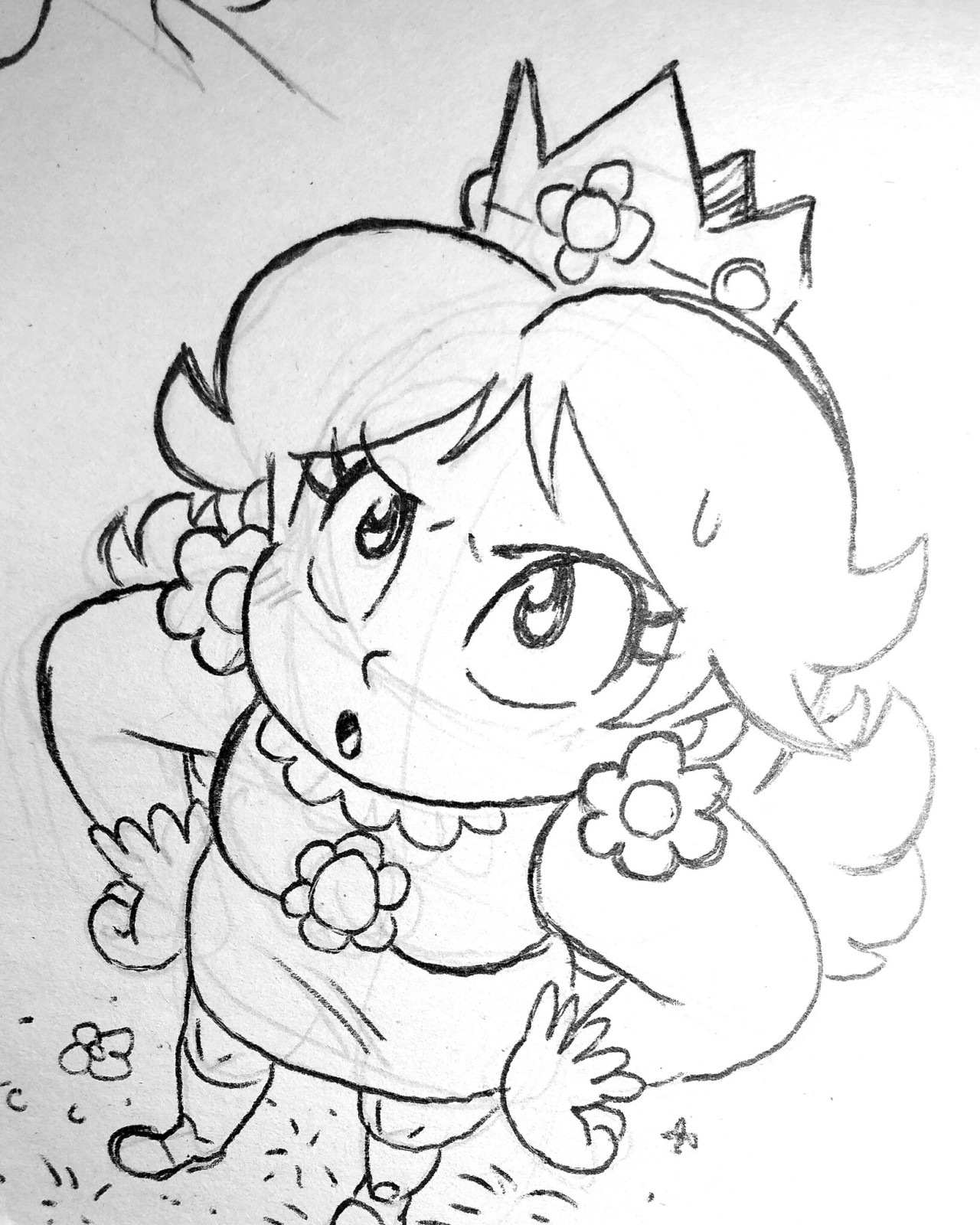 The quatuor rulers â peach daisy rosalina and pauline