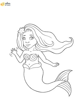 Coloring pages colors of care