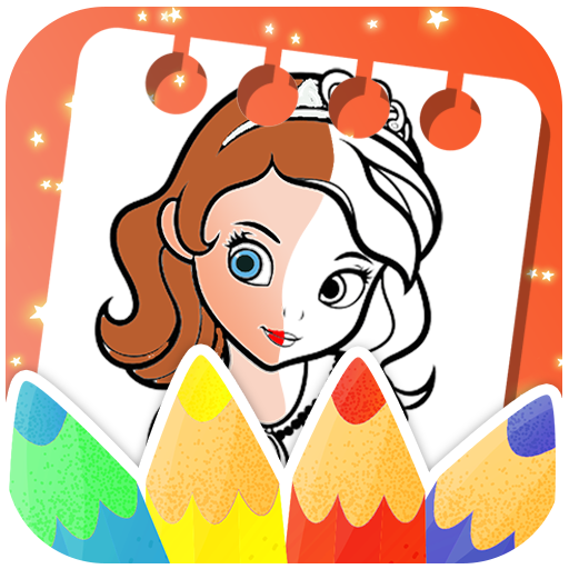 Coloring sofia mermaid game