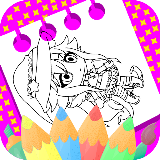 Princess peach coloring book