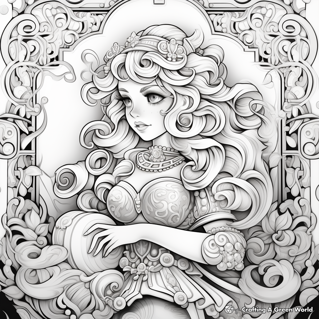 Princess peach coloring pages
