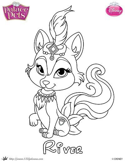 Free princess palace pets coloring page of river princess coloring pages disney coloring pages coloring pages