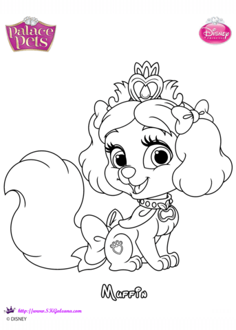 Muffin princesss coloring page free printable coloring pages