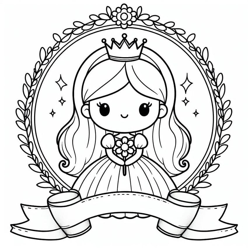 Princess coloring pages