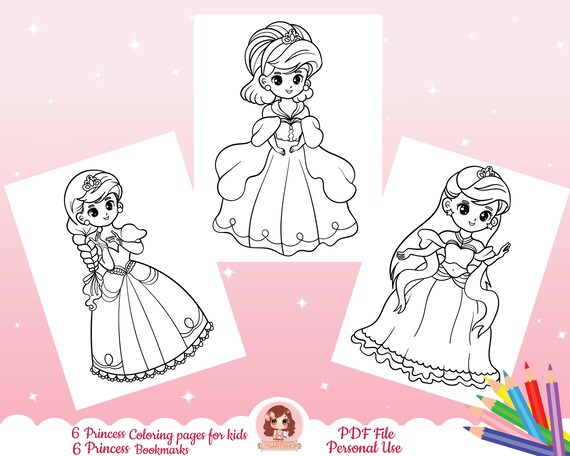 Princess coloring pages for kids printable coloring pages for kids activity pages for kids princesses coloring page girls coloring pages