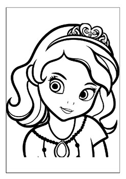 Bring the magic of the kingdom home with sofia the first coloring pages p