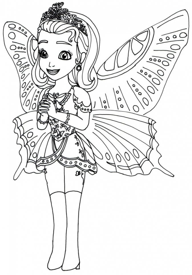 Get this printable sofia the first princess coloring pages for girls