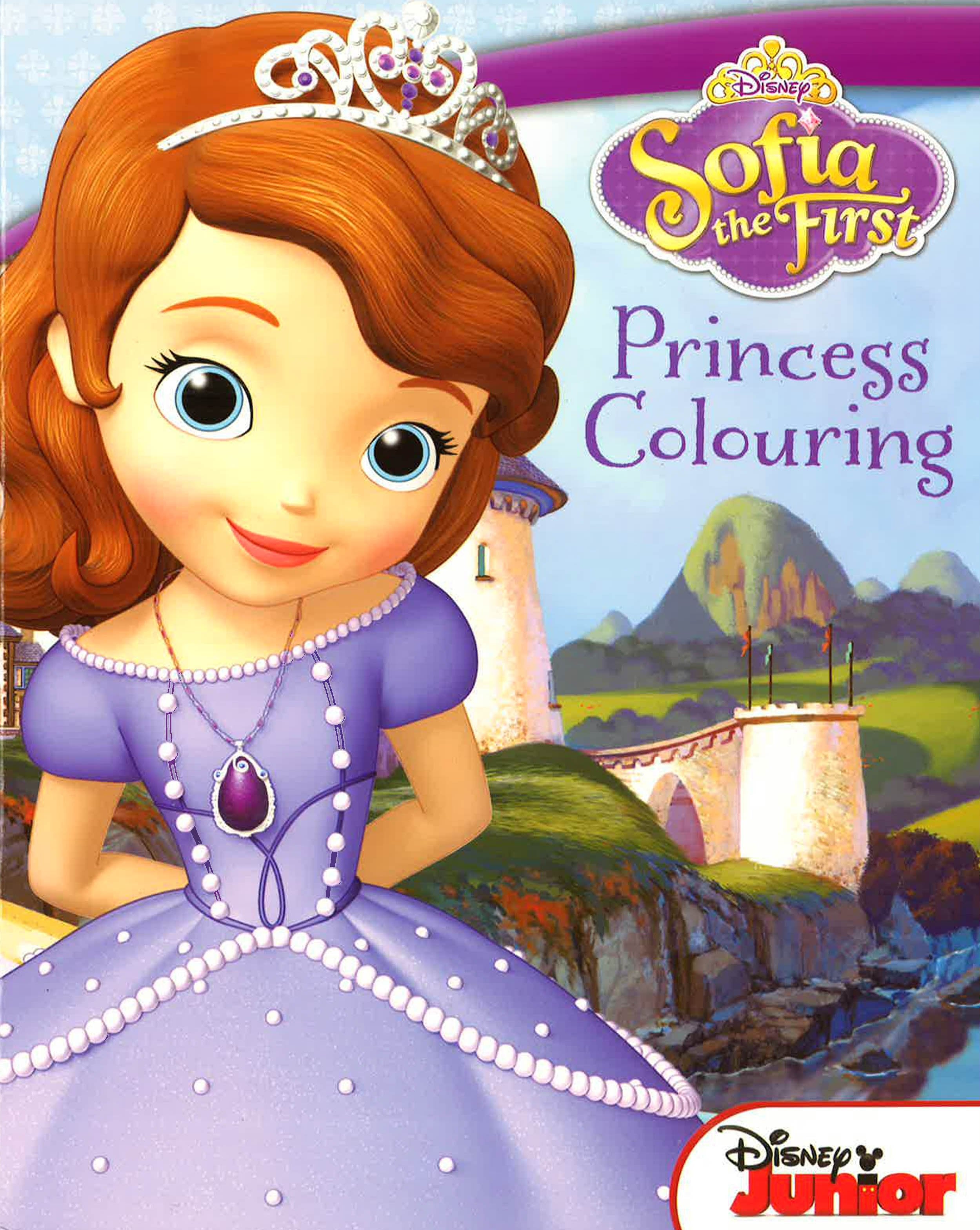 Disney sofia the first princess colouring â