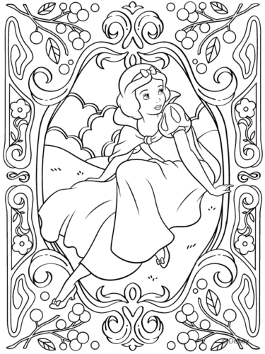 Disney princess coloring pages fun money mom