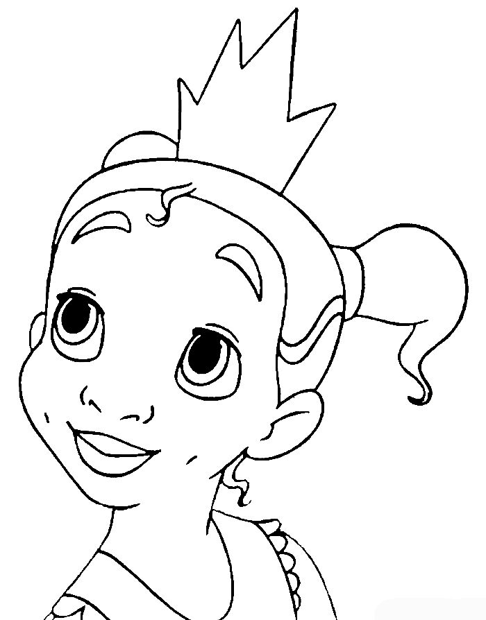 Disney princess tiana coloring pages mewarnai princess coloring pages disney princess coloring pages disney princess colors