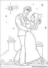 The princess and the frog coloring pages on coloring