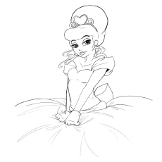Top free printable princess and the frog coloring pages online