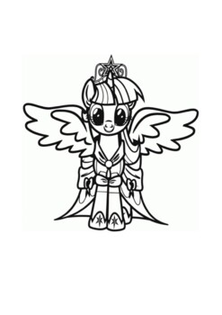 My little pony coloring pages by souly natural creations tpt