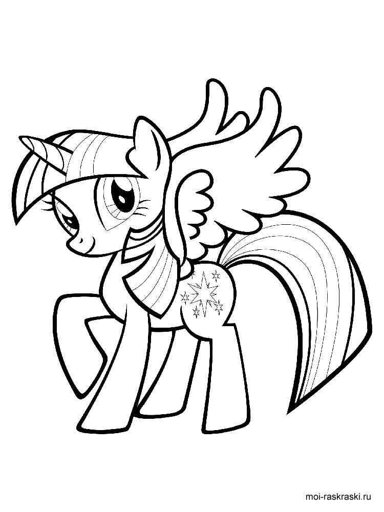 Twilight sparkle coloring pages