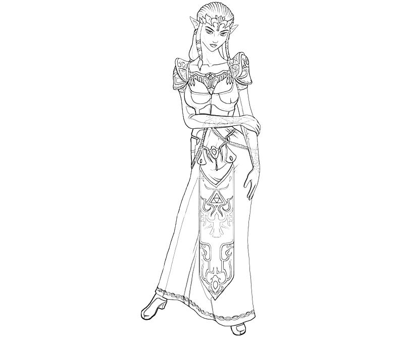 Princess zelda character