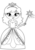 Princess coloring pages free coloring pages